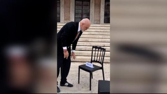 Protestat/ Rama vendos sërish ‘karriget e dialogut’ para Kryeministrisë: Dora ime është e shtrirë për këdo që mendon ndryshe! Distancohuni nga dhuna