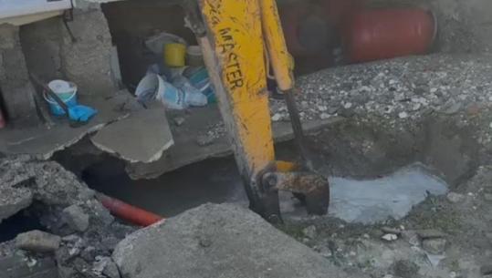 Gjithë qyteti i Vlorës pa ujë, defekt në tubin e ujësjellësit