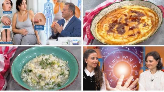  Emisioni i plotë ‘Rreze Dielli’, 26 Tetor 2026, Receta/ Horoskopi javor/ Fryrja, mbajtja e lëngjeve në organizëm