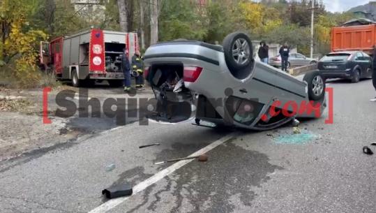 Aksident në aksin Pukë–Fushë-Arrëz, përmbyset makina! Plagoset një e moshuar
