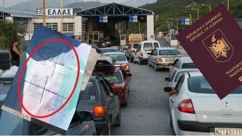 “Pse Pashkë kemi çdo ditë ne?!”/ Polici grek i vë kryq mbi pasaportë shqiptarit
