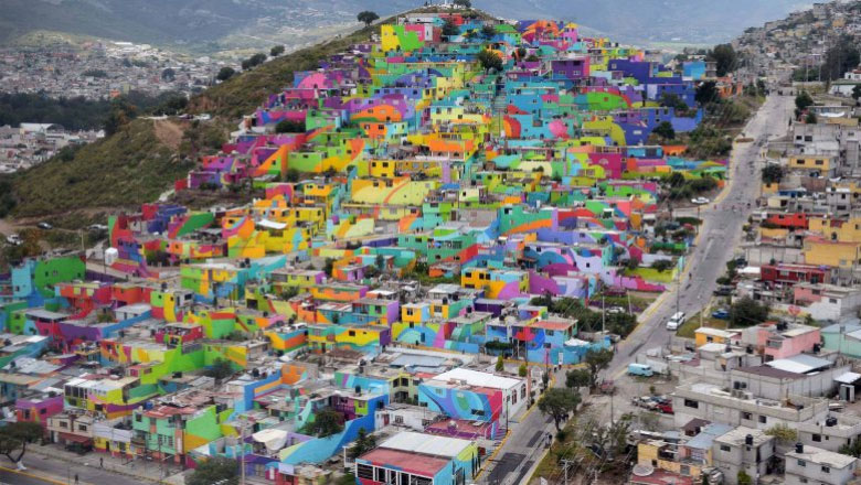 Ish-qyteti i dhunshëm Las Palmas, shndërrohet nga ngjyrat e paqes