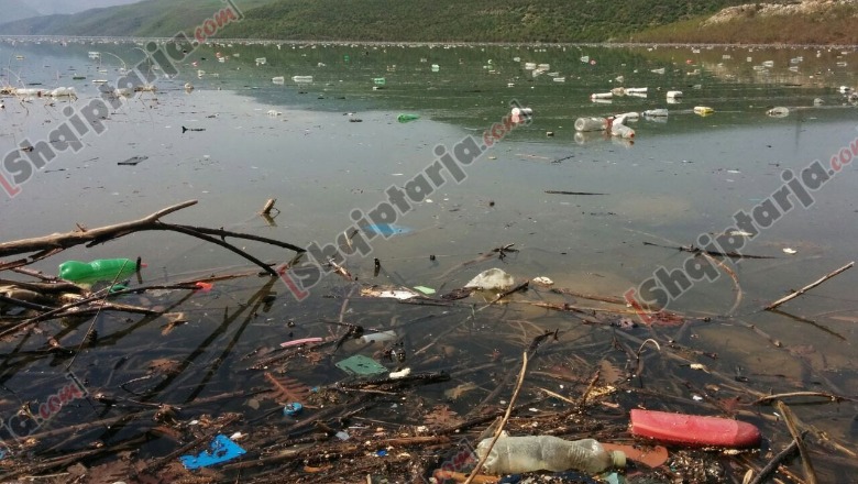 Liqeni i Fierzës 'kosh' mbeturinash, rrezik katastrofe mjedisore/FOTO