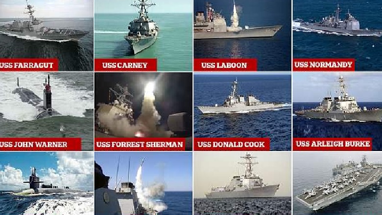 Niset Armata e Trumpit/ Përqëndrimi më i madh amerikan, 12 anije luftarake drejt Sirisë
