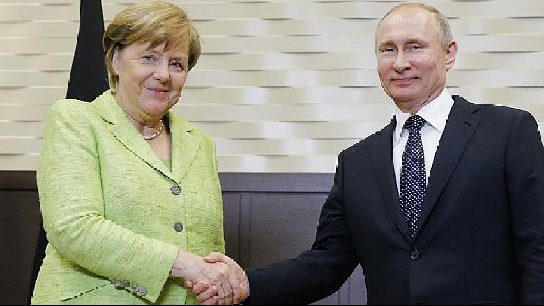 Angela Merkel do të takohet me presidentin rus Vladimir Putin për krizën e Sirisë