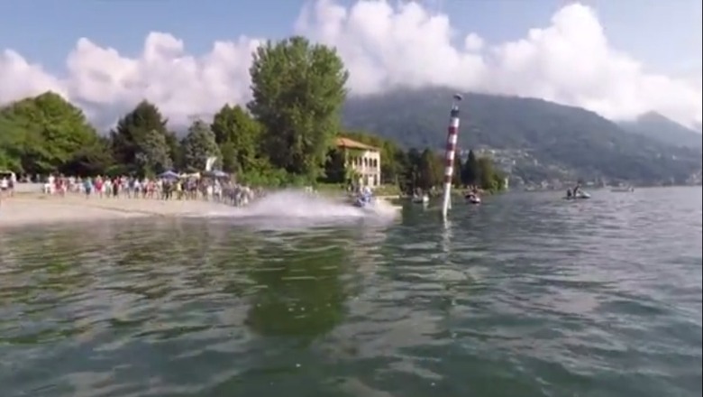 VIDEO/Vendoset rekord i ri botëror, piloti ‘çan’ liqenin me motor