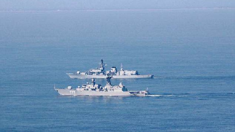 Tension në det/ Anija luftarake e Putinit ballë për ballë me atë britanike pranë brigjeve angleze (Video)