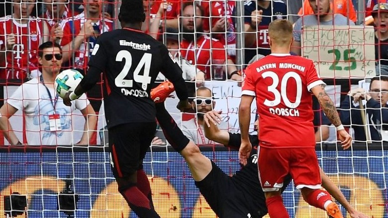 Luan pa 8 titullarë, Bayern Munchen mposht Eintracht Frankfurt