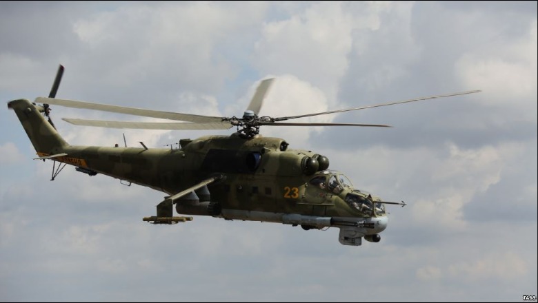 Rrëzohet helikopteri rus në lindje të Sirisë, humbin jetën dy pilotët