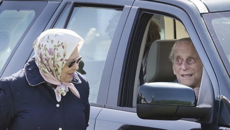 Princi 96 vjeçar kthehet në timonin e Range Rover-it pas operacionit, mbretëresha e përshëndet