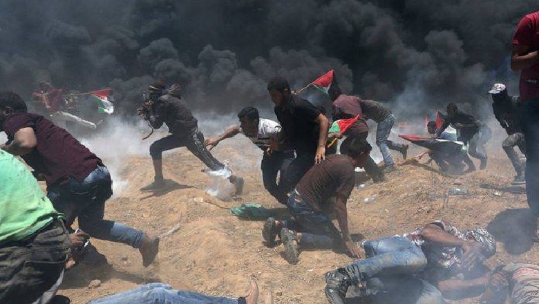 Protestat në kufirin e Gazës, spitalet tejmbushen nuk përballojnë numrin e lartë të viktimave
