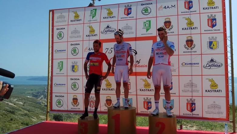Tre italianë në podium në etapën e 4-t të Turit Çiklistik të Shqipërisë