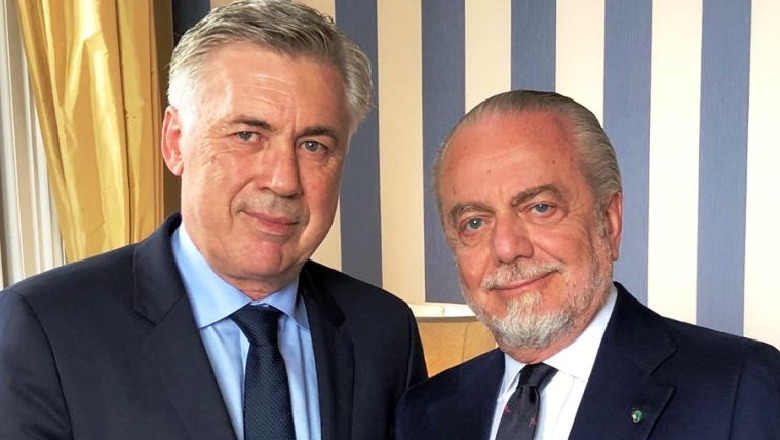 Zyrtare, Carlo Ancelotti trajner i Napolit