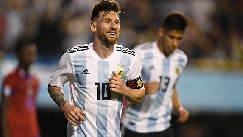 Argjentina në formë për Botërorin, Mesi 3 gola në miqësoren ndaj Haitit