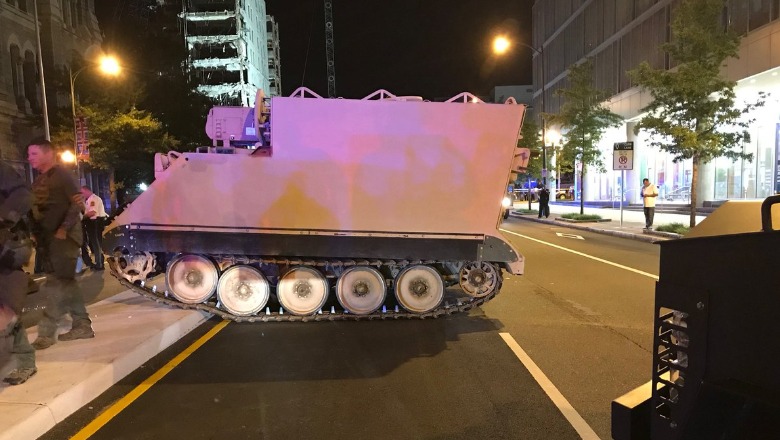 Ushtari vjedh tankun dhe arratiset, policia dy orë ndjekje në autostradë në SHBA/ VIDEO