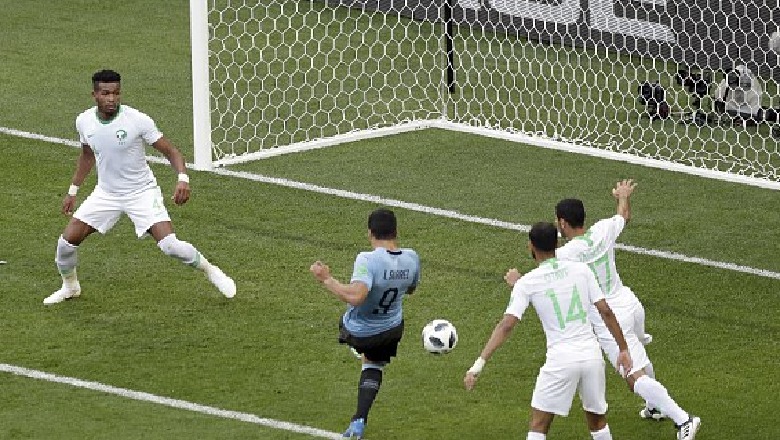 Botërori 2018/ Uruguai fiton 1-0 ndaj Arabisë Saudite dhe kalon grupin   