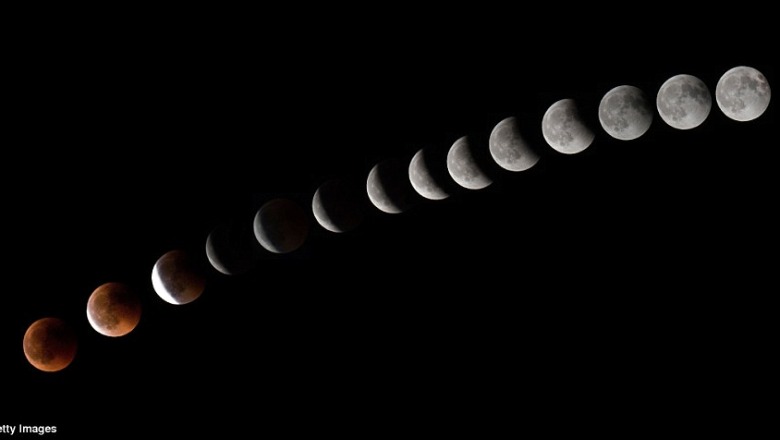Eklipsi 'Hëna e Përgjakur' dhuron pamje spektakolare, si u pa në vende të ndryshme të botës