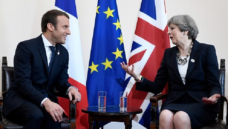 Takimi/ May-Macron jo për negociatat e Brexit-it