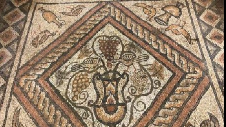 Pogradec/ Mozaiku 700-vjeçar i Linit hapet zyrtarisht për vizitorët