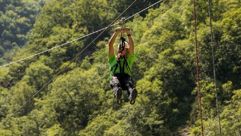 Presidenti provon sportet ekstreme në Grykën e Rugovës: Adrenalinë e paparë (VIDEO)
