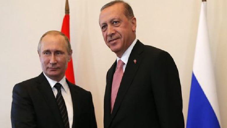 Erdogan bisedë telefonike me Putin, vlerësojnë lidhjet ekonomike dhe tregëtare
