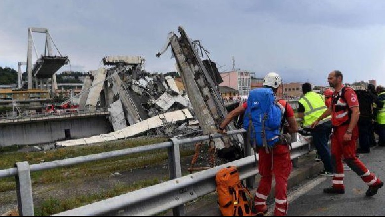 Rëndohet bilanci në Genova, 43 të vdekur nga shembja e urës Morandi