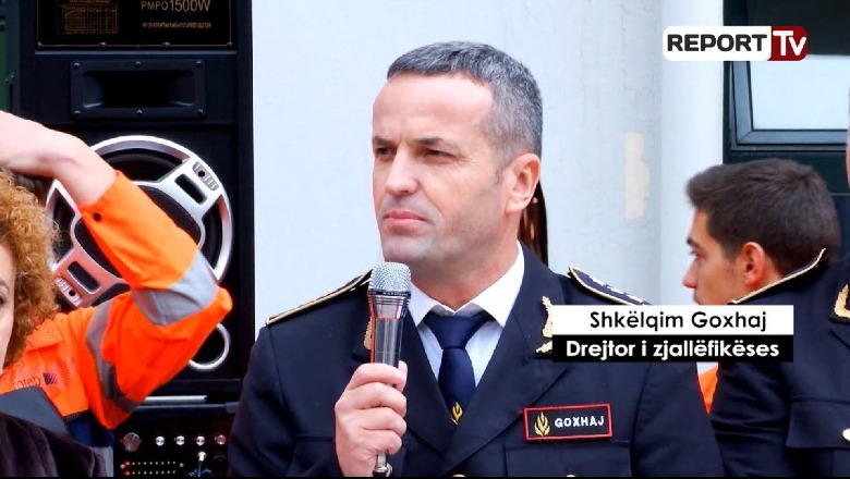 Drejtori i Shërbimit Zjarrfikës, Shkëlqim Goxhaj flet për Report Tv: Zjarri i qëllimshëm dhe tek çerdhja në ish- bllok