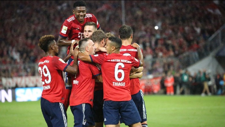 Bayerni e nis me fitore në Bundesliga, kundrejt ekipit të Hoffenheimit me rezultatin 3-1