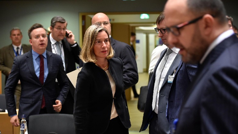 Mogherini: Mbështesim çdo marrëveshje Kosovë-Serbi, kusht përputhja me të drejtat ndërkombëtare 