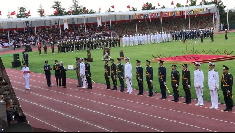 Diplomohen ushtarakët e rinj shqiptarë në akademitë turke, shqiptari i pari mes 1850 studentëve