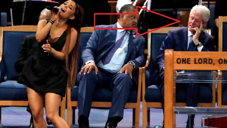 Fytyra e ish-presidentit amerikan gjatë performancës së Ariana Grandes bën xhiron e rrjetit (FOTO)