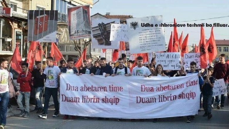 'Dua abetaren time', nxënësit e Luginës së Preshevës kërkojnë libra në gjuhën shqipe (FOTO)