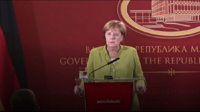 Debati/ Merkel e prerë nga Shkupi: Jo ndryshimit të kufijve Kosovë- Serbi