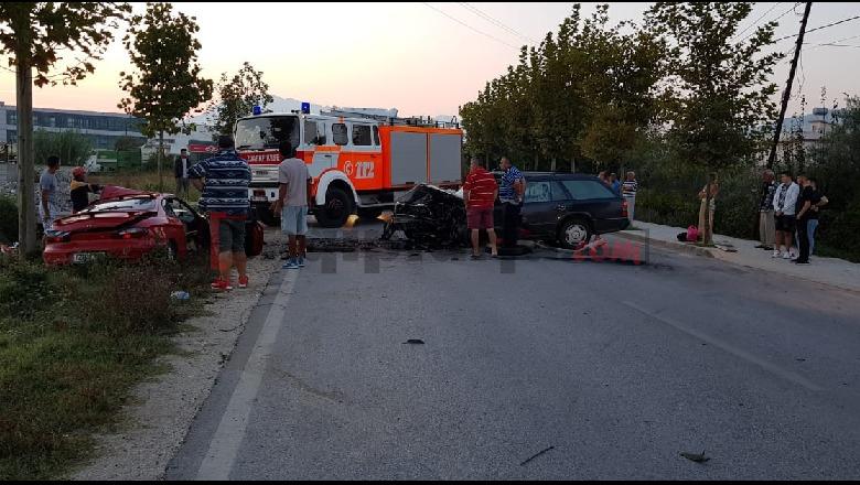 Kuçovë, makina me targa greke përplas 'Benzin', një nga pesë të plagosurit drejt Tiranës 