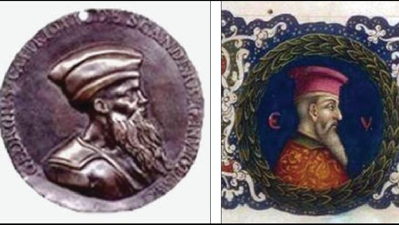 Medaljoni varëse kameo me portretin e Skënderbeut,  vepra e parë artistike për Heroin Kombëtar   