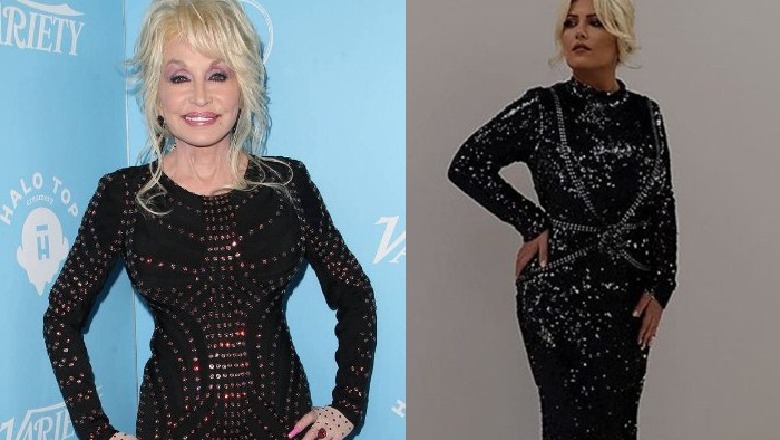 Nga veshja e deri tek teksti i këngës, Era Rusi një kopje e Dolly Parton (Video)