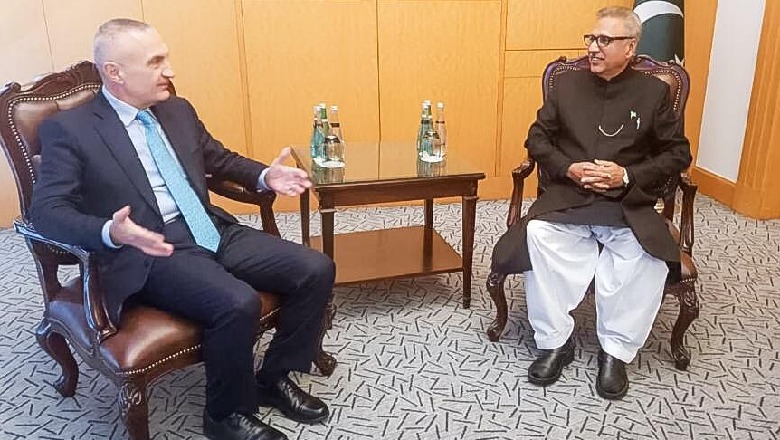 Meta vizitë në Stamboll, takim me Presidentin e Pakistanit Arif-Ur-Rehman Alv