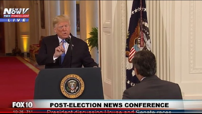 U sfidua nga gazetari i CNN, Trump sherr me korrespendentin në Shtëpinë e Bardhë