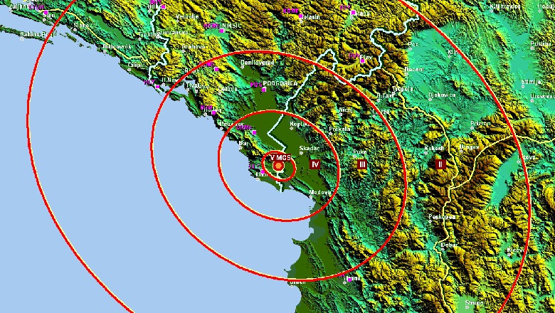 Tërmet i fortë në Mal të Zi, lëkundet edhe veriu i Shqipërisë, panik te qytetarët 