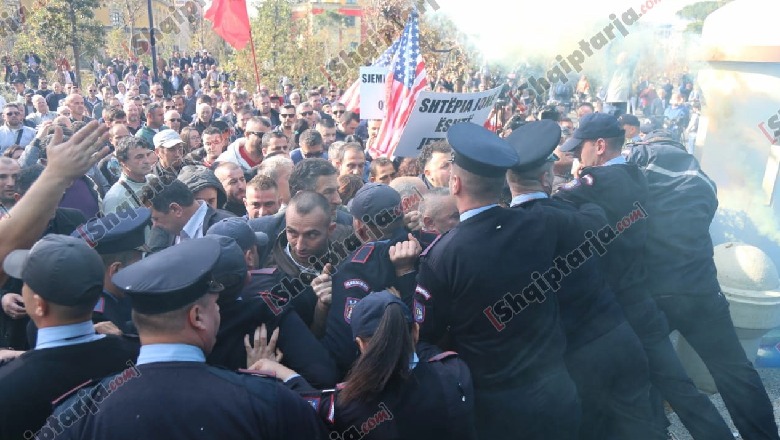 Dhuna në protestën e 'Unazës së Re'/ Veliaj: Tirana nuk ndalet, do të triumfojë mbi barbarinë
