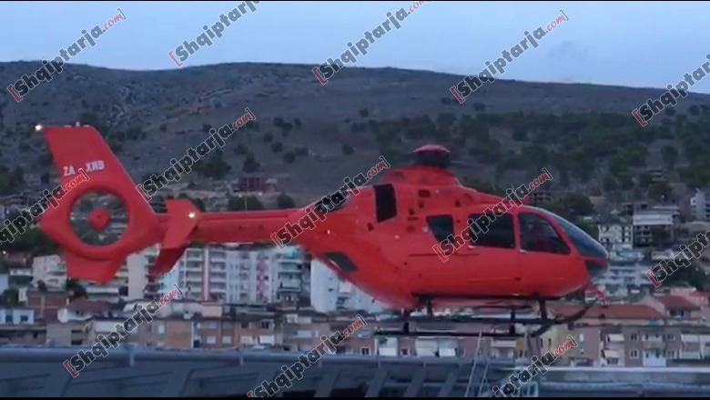 Aksident me motor në Sarandë, plagoset i riu, transportohet me helikopter drejt Tiranës