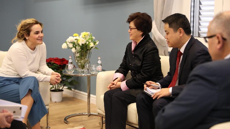 Kryemadhi takon ambasadoren e Kinës: Bashkëpunim më intensiv, synohet zhvillimi ekonomik i vendit