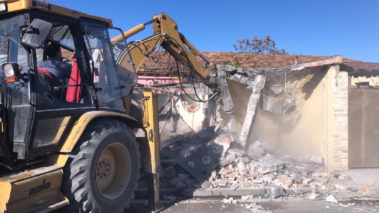 VD/Vijon shembja e banesave për Unazën e Madhe/ Bashkia e Tiranës: Janë prishur 18 objekte