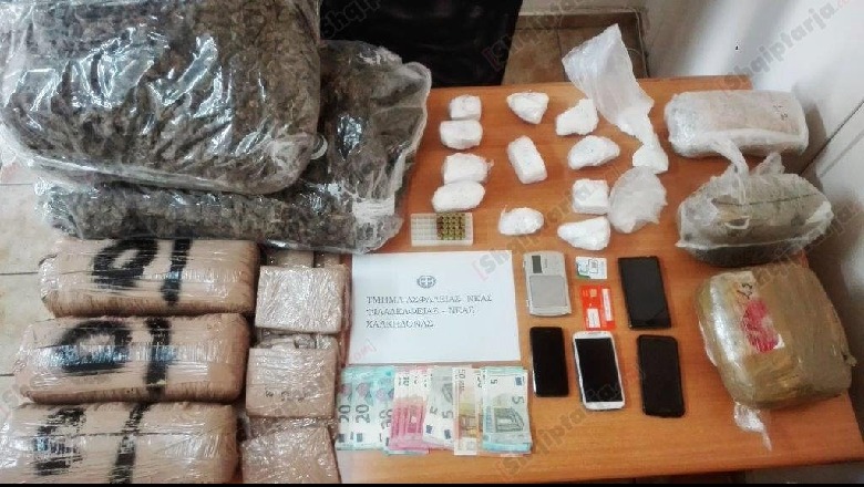 Sekuestrohen kokainë e heroinë në Greqi, në pranga tre shqiptarë