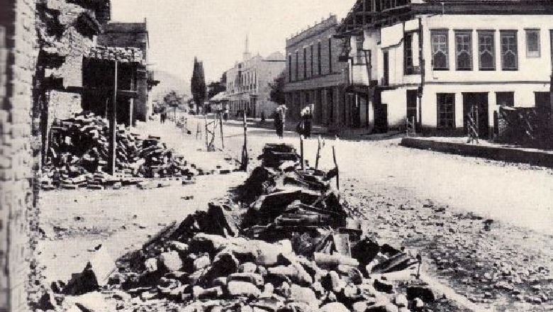 FOTO/ Kur në Tiranën e 1939 prisheshin ndërtesa për të hapur rrugë