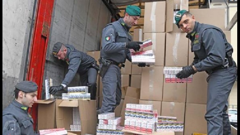 Itali/ Iu kap më shumë se 3 ton cigare kontrabandë, arrestohet shqiptari