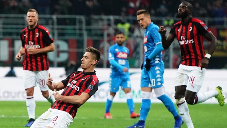 Piatek dërgon Milanin në gjysmëfinale të Kupës, Newcastle mund City-n
