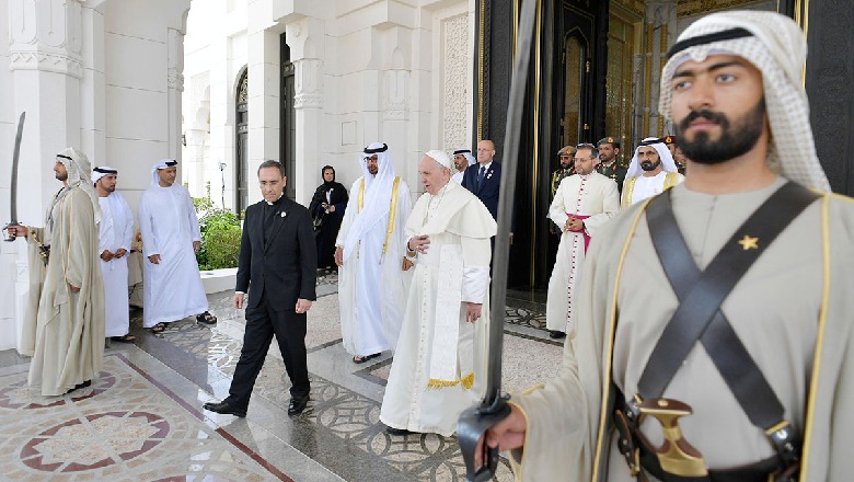 Per herë të parë një Papë në vendet Arabe