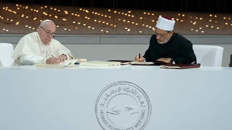 Vizita për herë të parë e një Pape në Emiratet Arabe/ zbardhet dokumentacioni që u firmos mes tij dhe krerëve Arab