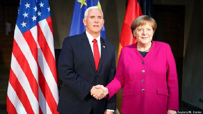 Merkel dhe Mike Pence - dy botë përplasen